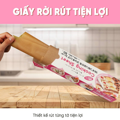 [MyJae x Toyal] Giấy Nến 2 Mặt Lót Nồi Chiên, Nướng Bánh, Giấy Lót Chống Dính 30cm x 30cm (50 Tờ/Hộp)