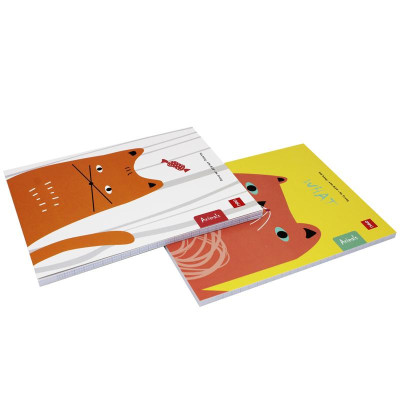 Tập Học Sinh - 4 Ô Ly Vuông - 96 Trang 100gsm - Deli CNA96-BTF (Mẫu Bìa Giao Ngẫu Nhiên)