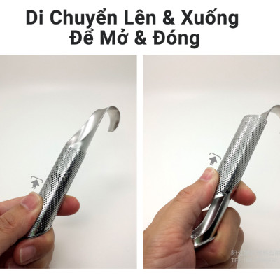 Dụng Cụ Lọc Trà KUNBE Chất Liệu Inox 304 Dạng Ống Lưới Nhỏ Gọn Tiện Lợi