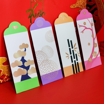 Bộ 5 Bao Lì Xì Tết 2025 - The Sun - Mâm Ngũ Quả - Miền Nam