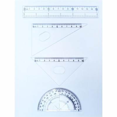 Bộ E ke 4 sản phẩm; MS: 437