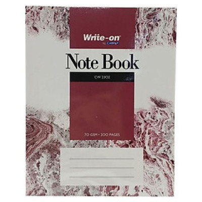 Tập Kẻ Ngang Pvc Cw2302