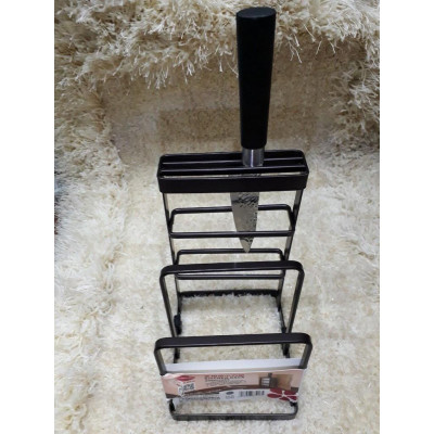 Cài dao thớt,cài vung sơn tĩnh điện màu đen bền đẹp
 