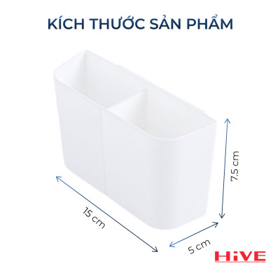 Hộp (ống) đựng đũa muỗng nhựa HiVE Premium