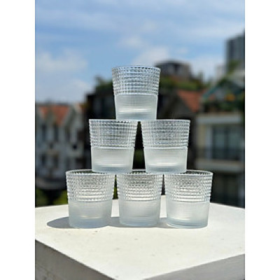 Sét 6 cốc IVV TodoModo 300ml màu trắng Hàng chính hãng