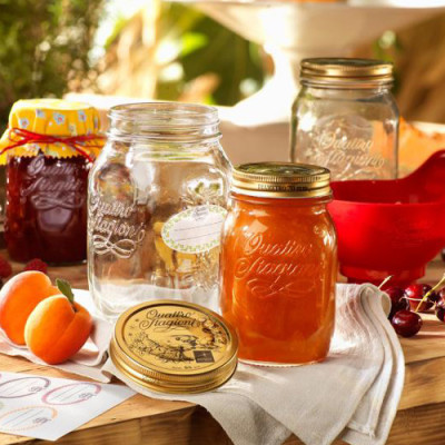 Combo 4 Hũ Thủy Tinh Quattro Bormioli Rocco QS7