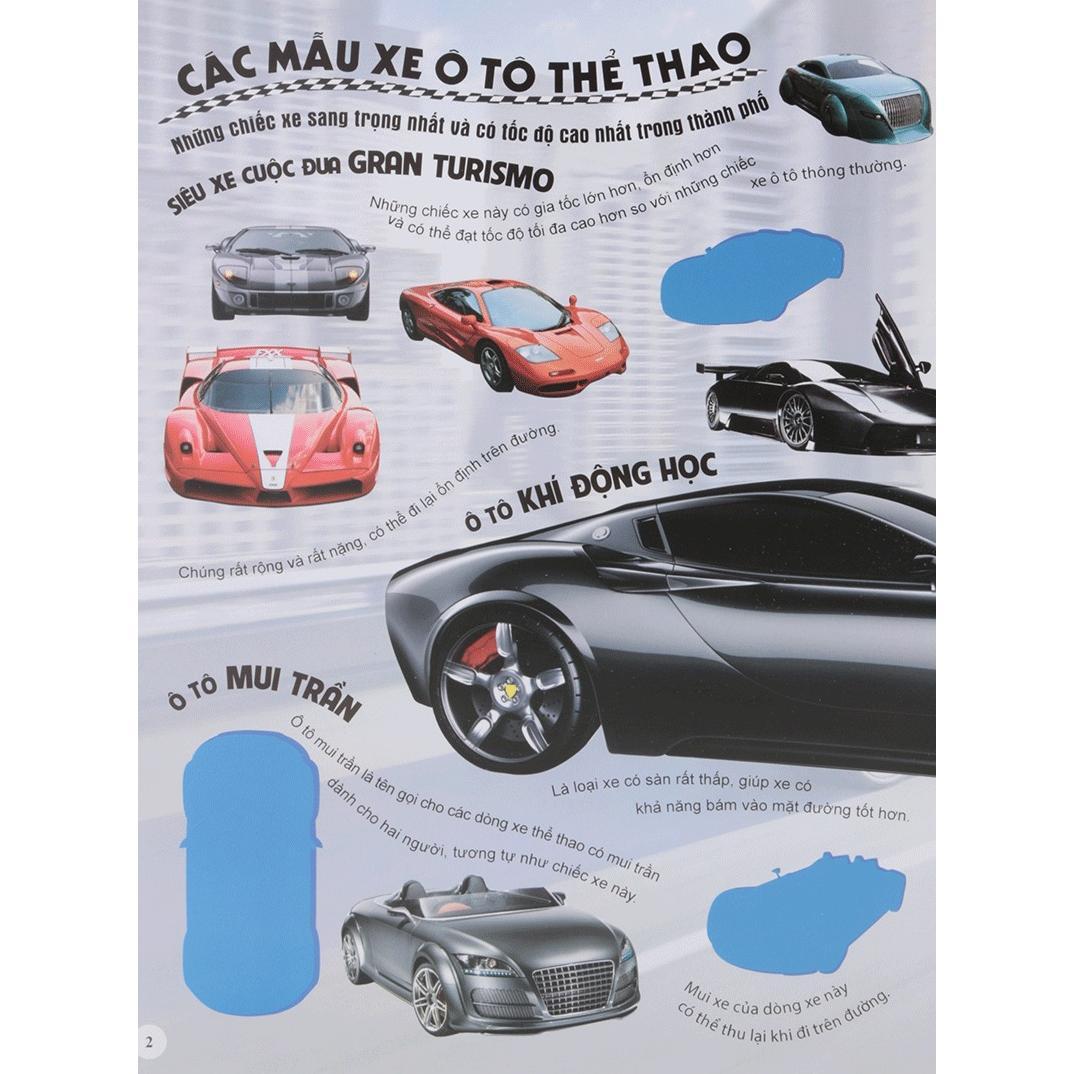 Hình Dán Sống Động Các Loại Xe Ô Tô Và Mô Tô - Hơn 36 Hình Dán Cùng Với 94 Mẫu Xe Ô Tô, Mô Tô Các Loại - Bản Quyền