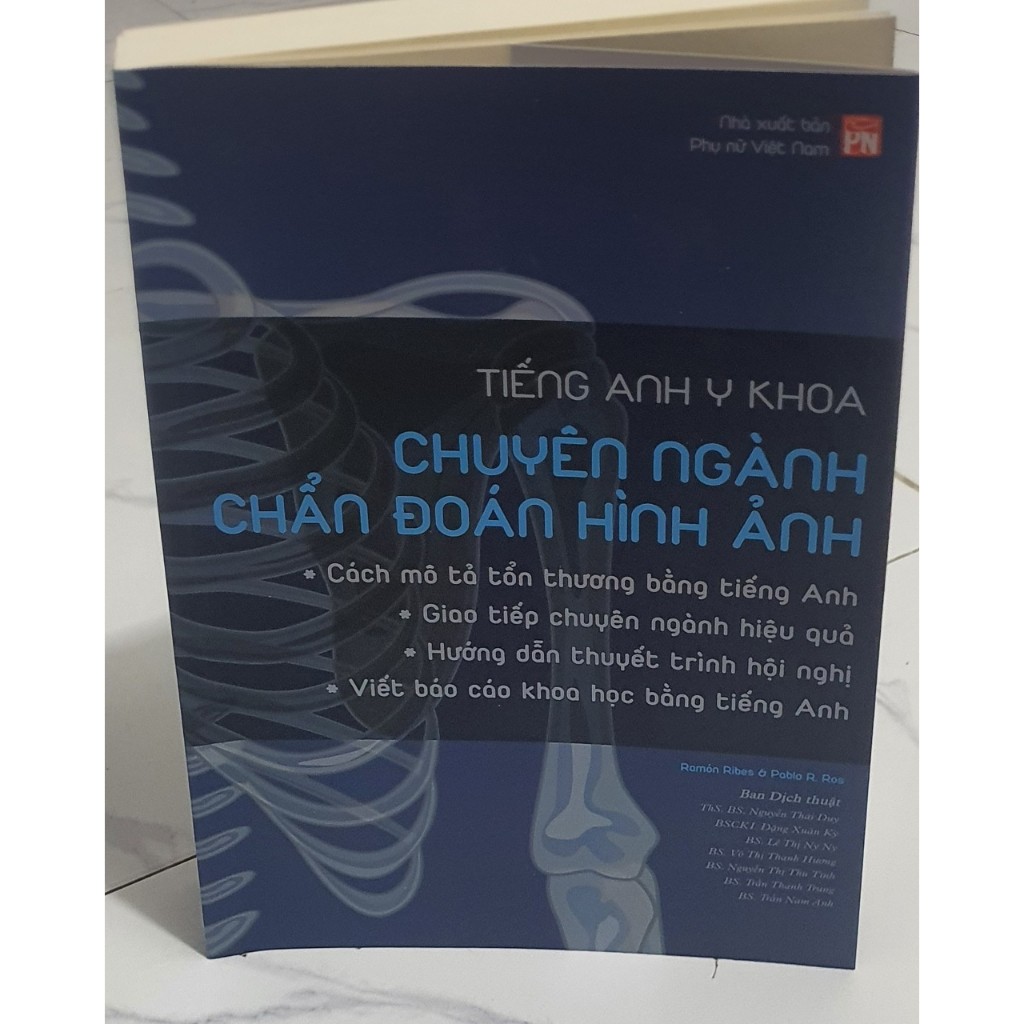 Sách tiếng anh y khoa - chuyên ngành chuẩn đoán hình ảnh ( PN)