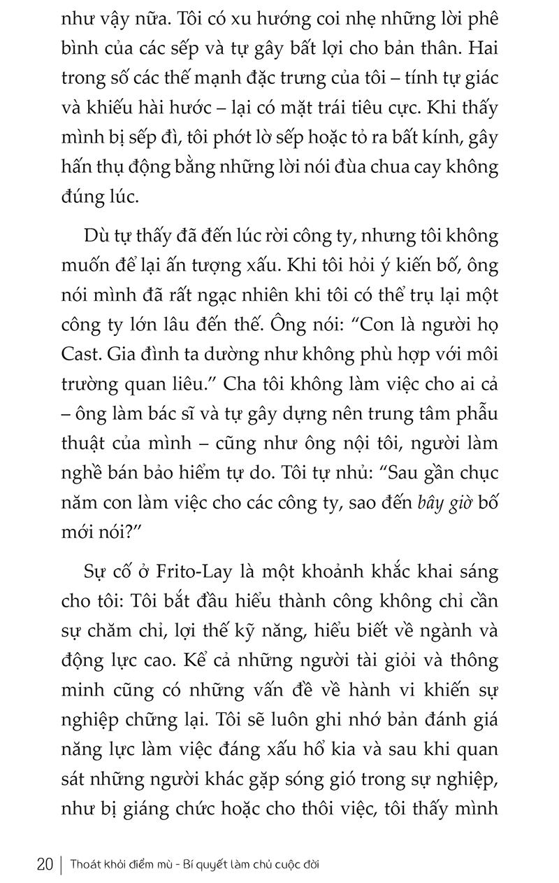 Thoát Khỏi Điểm Mù - Bí Quyết Làm Chủ Cuộc Đời