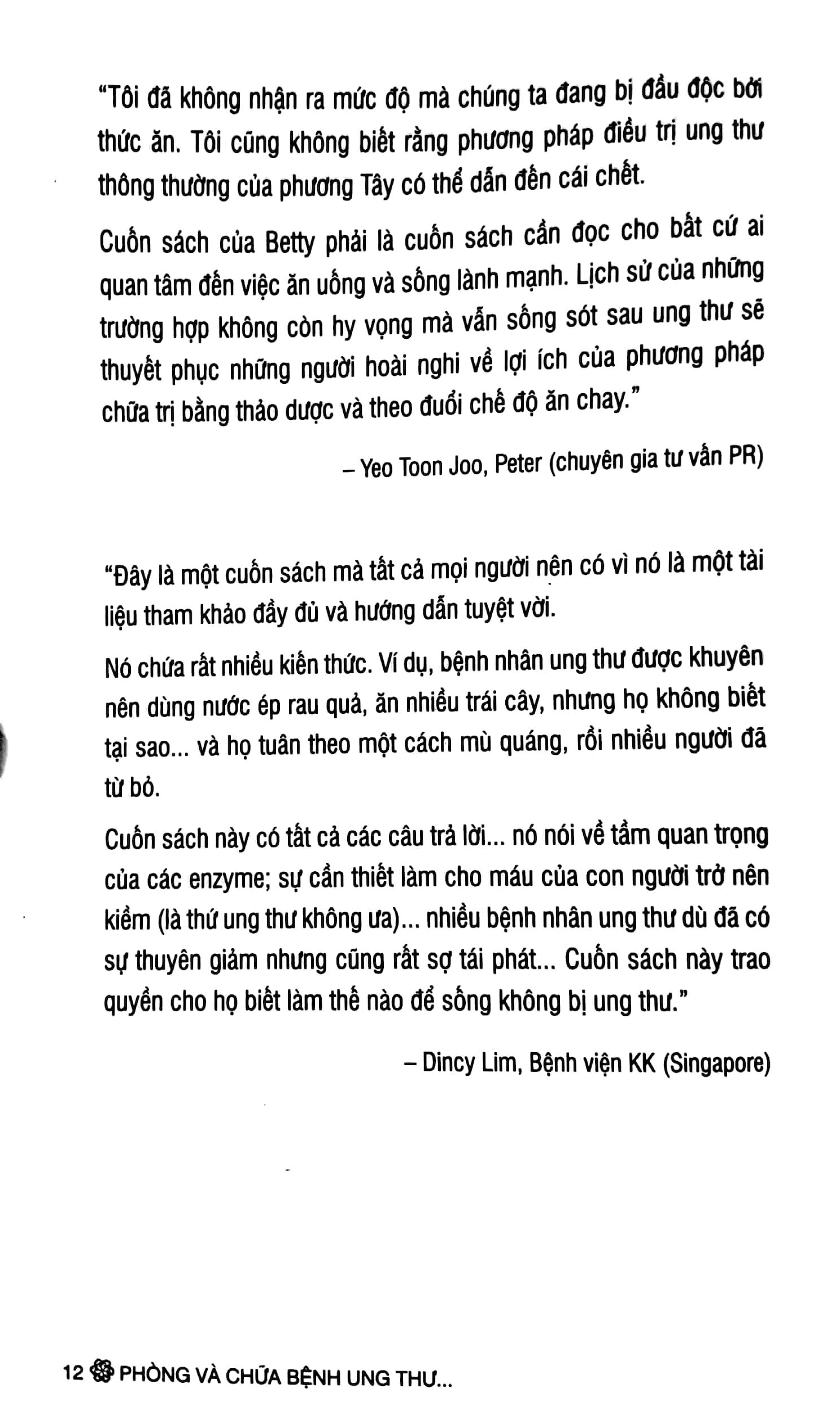 Phòng Và Chữa Bệnh Ung Thư Theo Phương Thức Tự Nhiên (Tái Bản 2023)