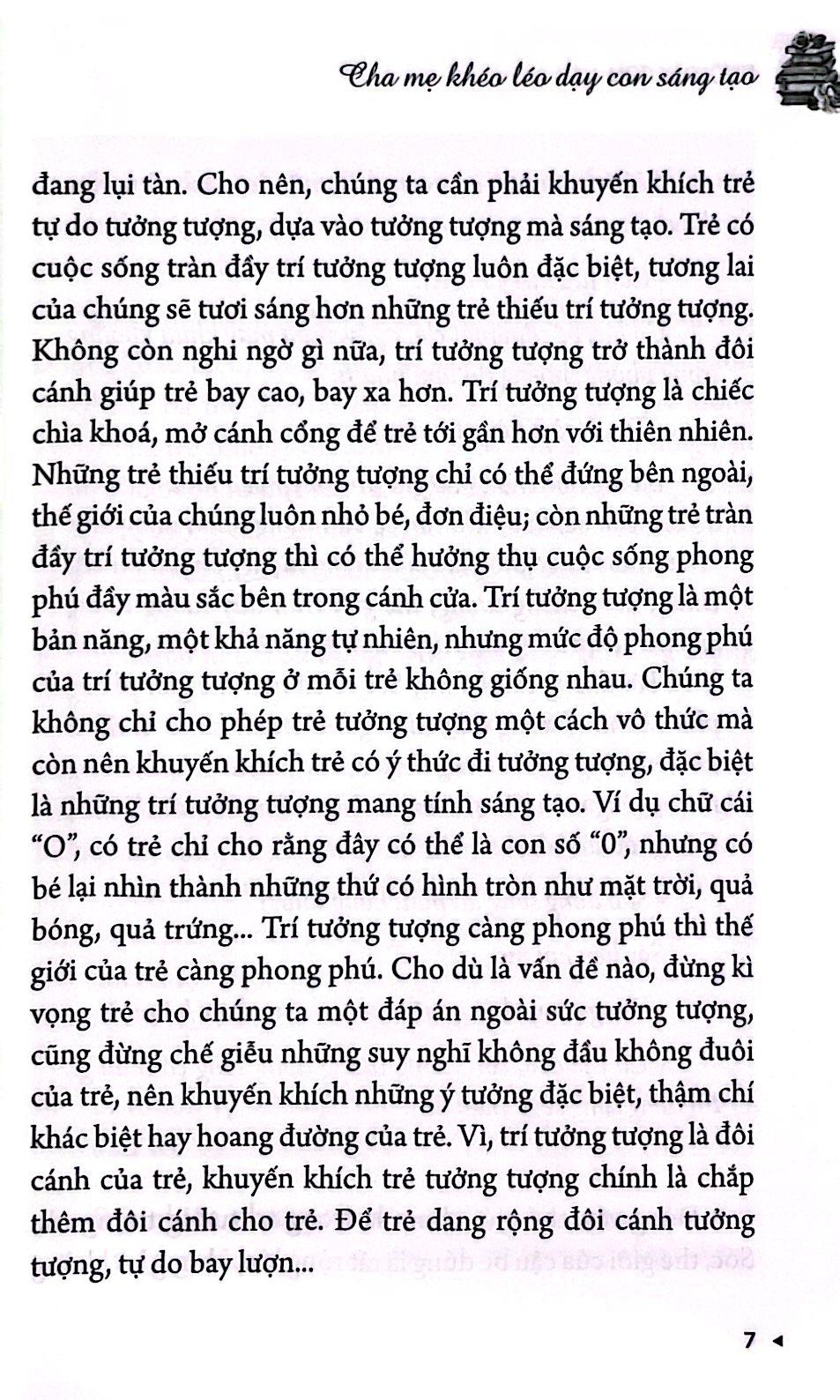 Cha Mẹ Khéo Léo Dạy Con Sáng Tạo