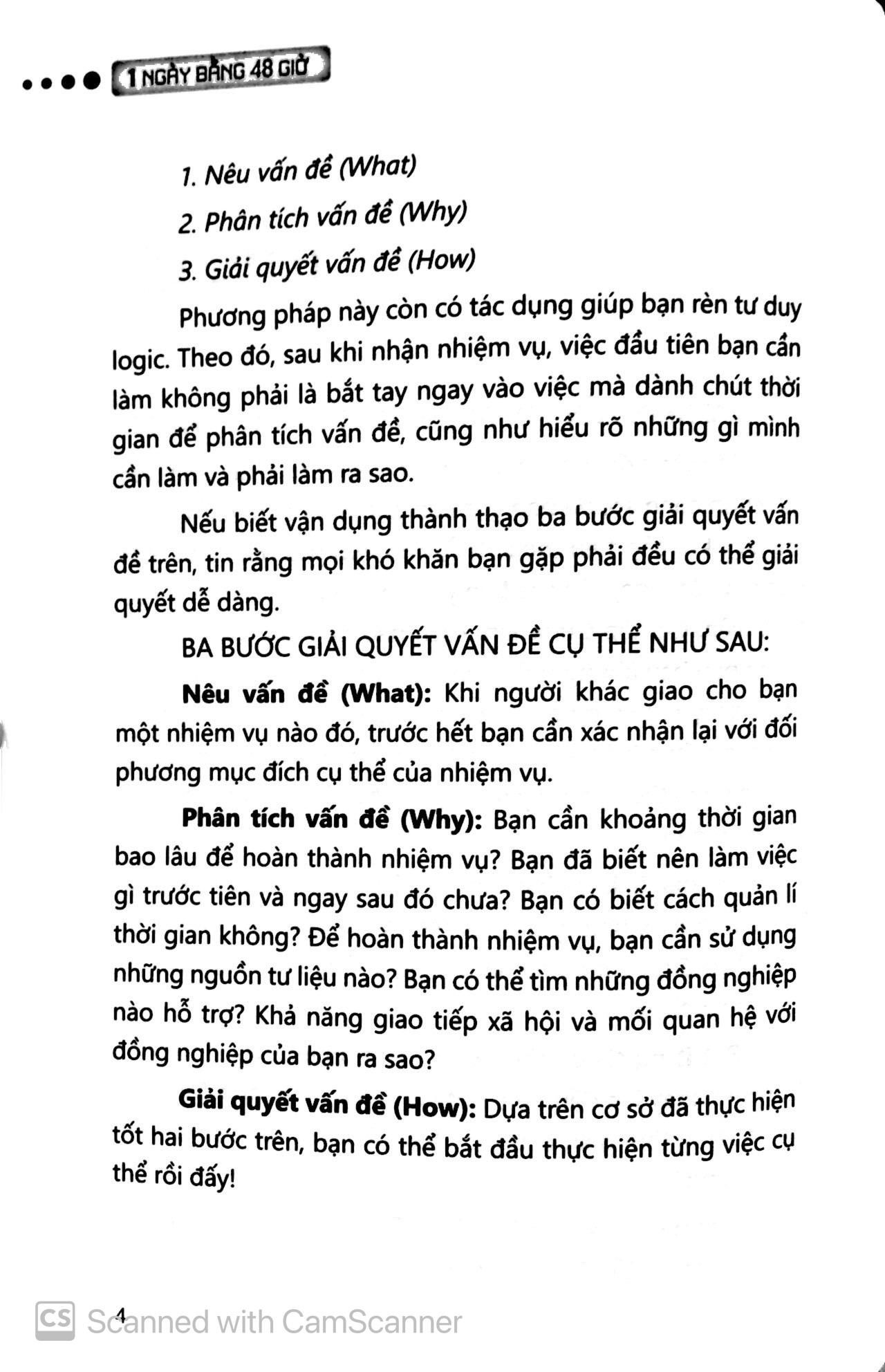Sách: 1 Ngày Bằng 48 Giờ - Sổ tay Quản Lí Thời Gian Hiệu Quả