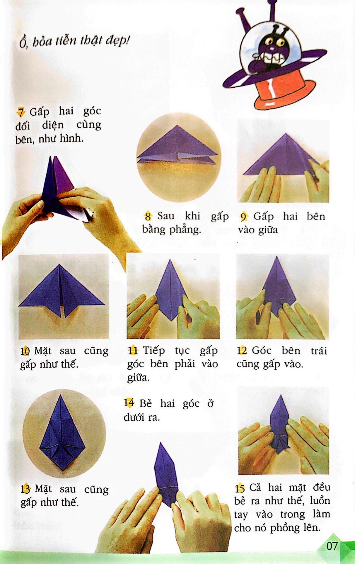 Origami Trò Chơi Gấp Giấy Dành Cho Trẻ Em - Tập 1 (Tái Bản 2023)