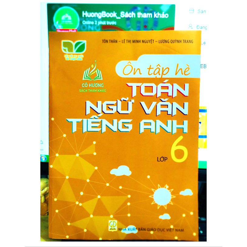 Sách - Ôn tập hè Toán - Ngữ Văn - Tiếng Anh lớp 7 ( Kết Nối )