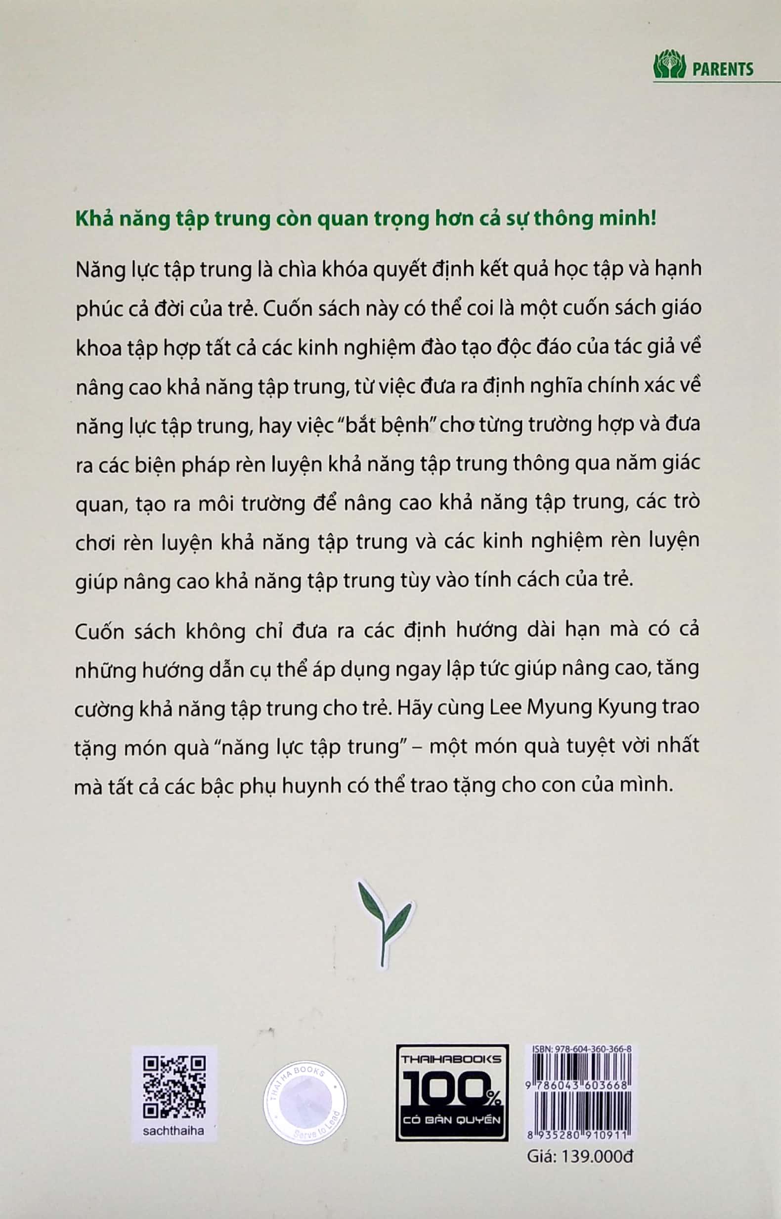 Đánh Thức Khả Năng Tập Trung Của Trẻ