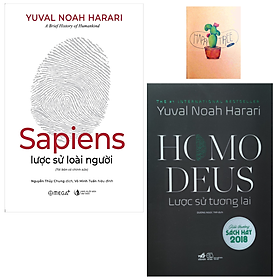 Combo Sapiens: Lược Sử Loài Người và Homo Deus: Lược Sử Tương Lai ( Tặng Kèm Sổ Tay )