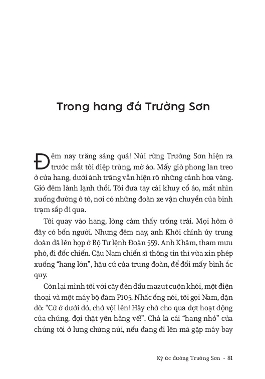 Ký Ức Đường Trường Sơn - TRE