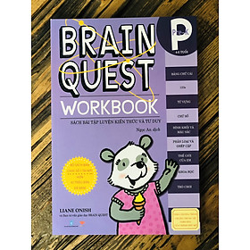 Sách brain quest workbook pre-k phát triển tư duy iq cho bé ( 4 - 5 tuổi )