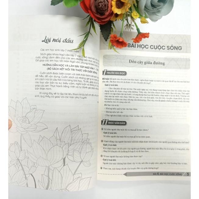 Sách - Hướng Dẫn Học Và Làm Bài Tập Ngữ Văn 7 - tập 2 - biên soạn theo chương trình mới ( Bộ kết nối )