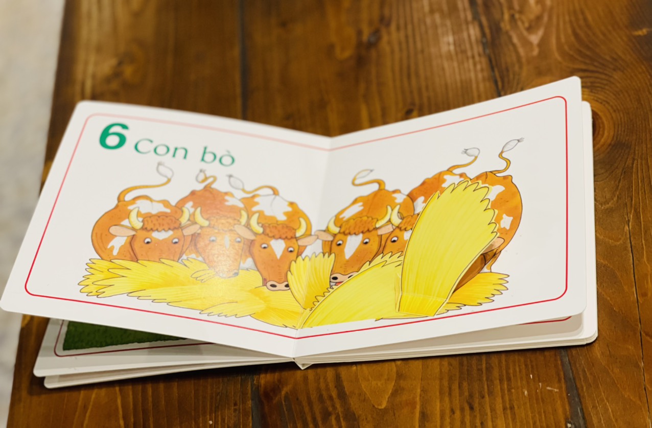 (Sách tương tác, minh họa in màu) TRANG TRẠI 123 - Nhiểu tác giả - TruonPhuongbooks – bìa mềm