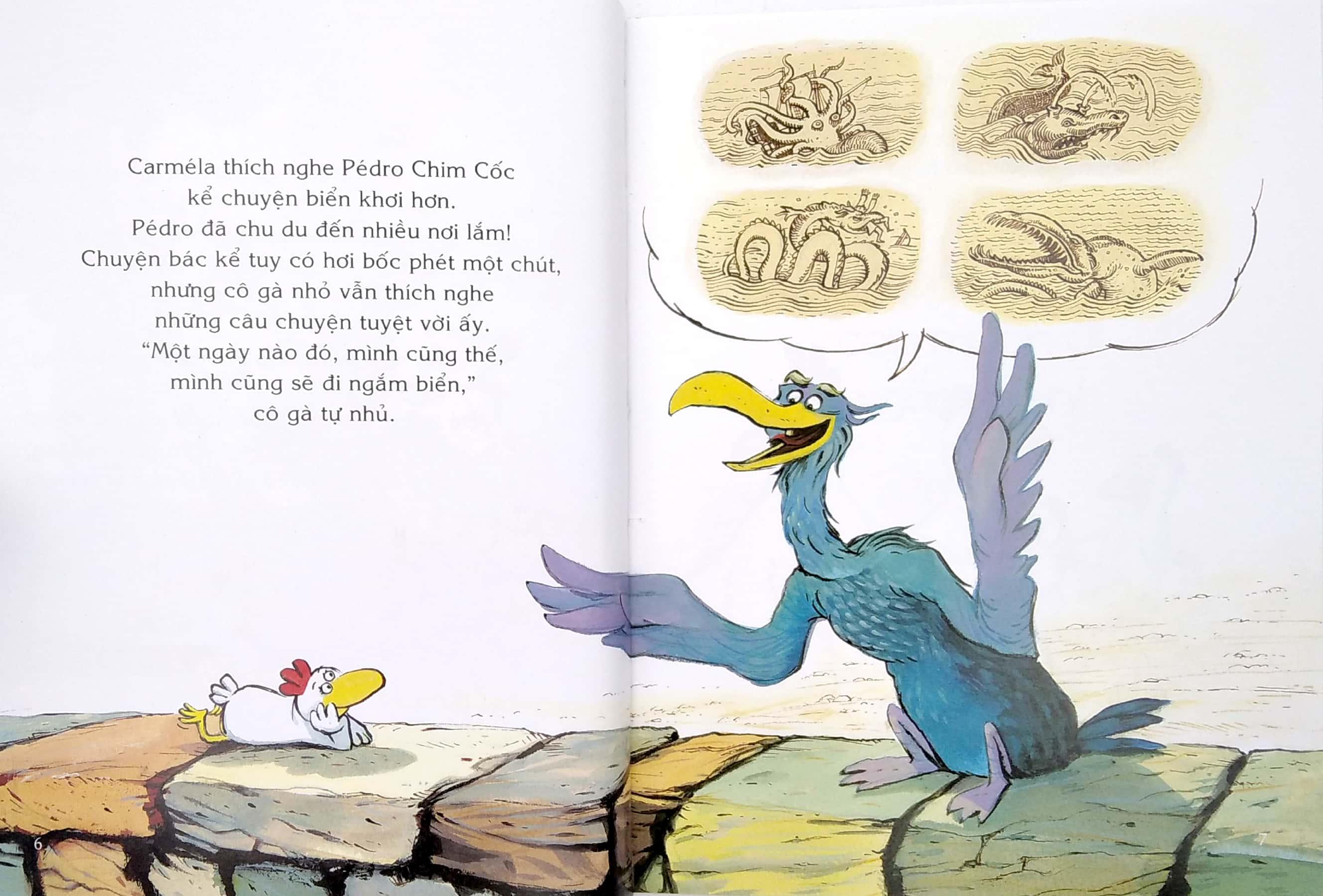 Cô Gà Mái Muốn Ngắm Biển (Tái Bản)