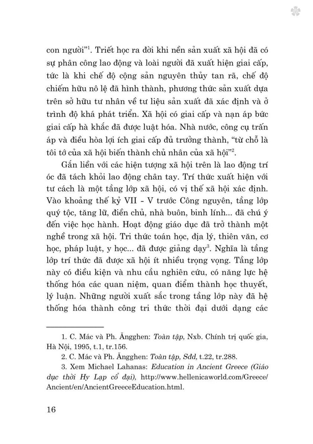 Giáo trình triết học Mác - LêNin (Dành cho bậc đại học hệ chuyên lý luận chính trị)