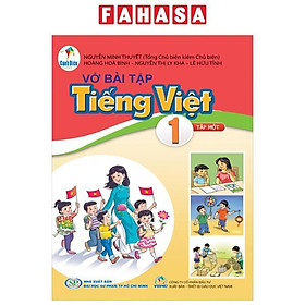 Sách - Vở Bài Tập Tiếng Việt 1 - Tập 1 (Cánh Diều) (2025)