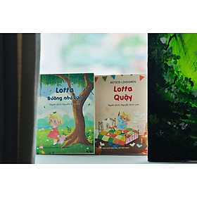 Sách Lotta (2 cuốn): Lotta quậy & Lotta bướng như lừa- Astrid Lindgren- Dịch giả Nguyễn Bích Lan