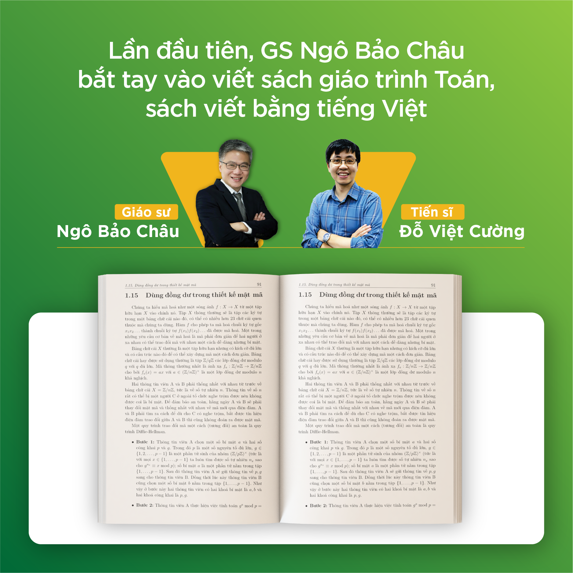 Lý thuyết số sơ cấp - Phương pháp sơ cấp trong lý thuyết số (Ngô Bảo Châu, Đỗ Việt Cường)