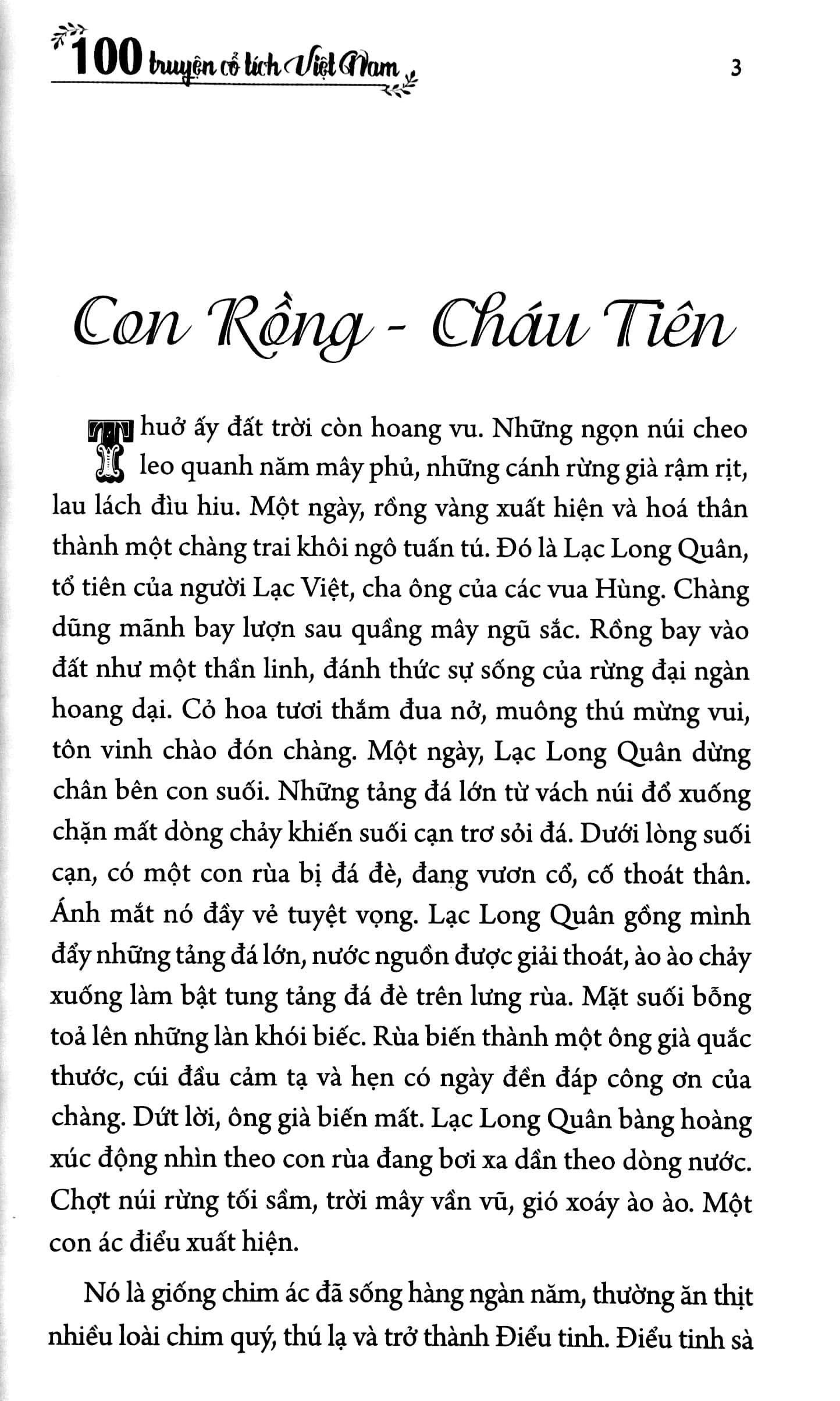 100 Truyện Cổ Tích Việt Nam (Tái Bản 2023)