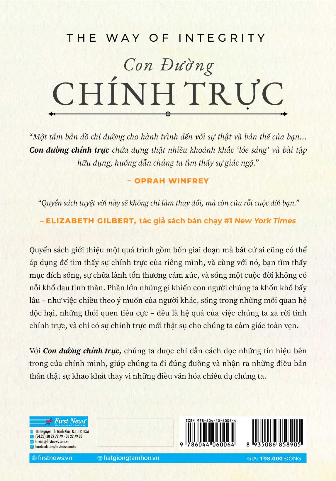 Sách Con Đường Chính Trực