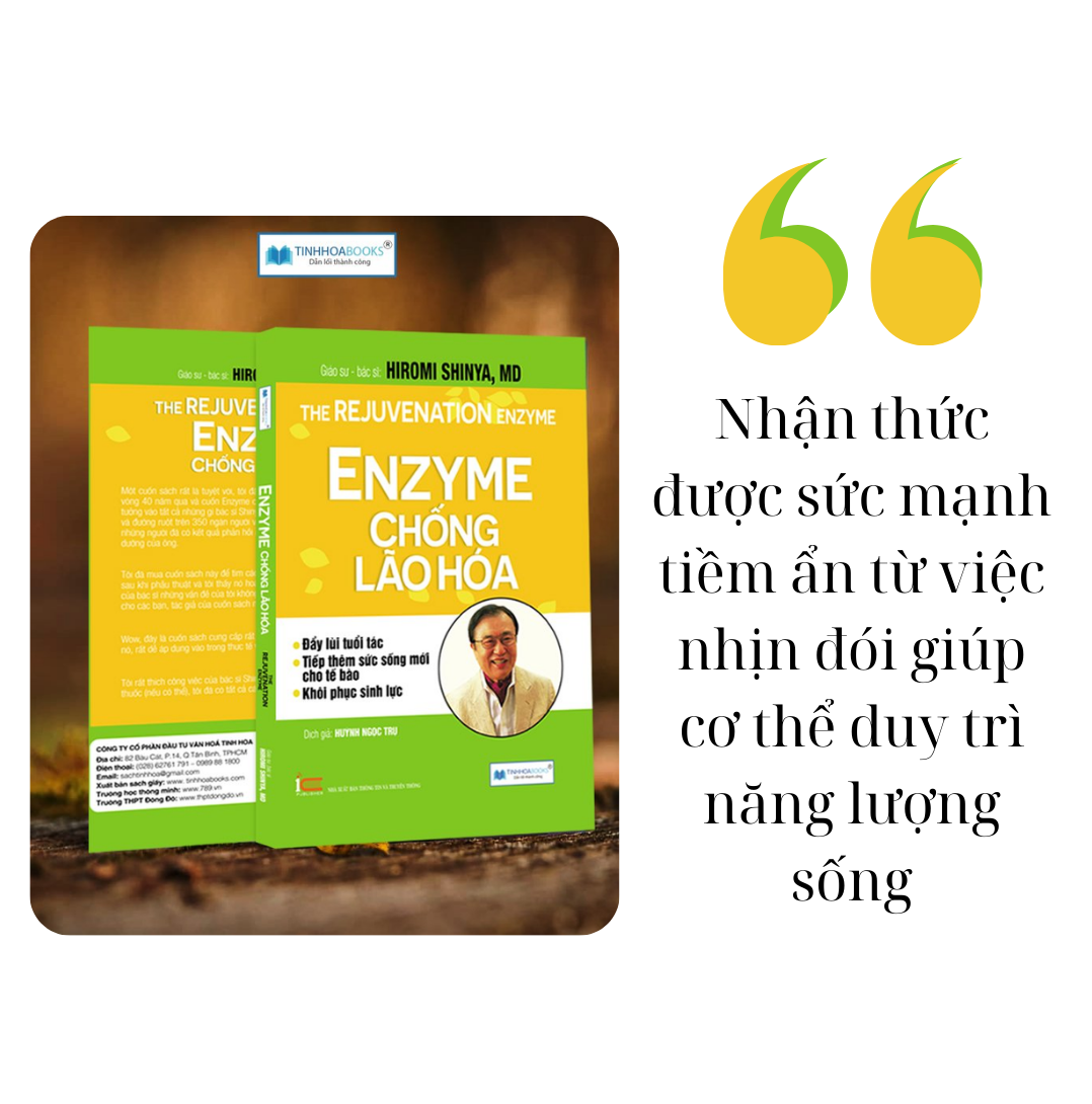 Enzyme chống lão hoá_Hiromi Shinya