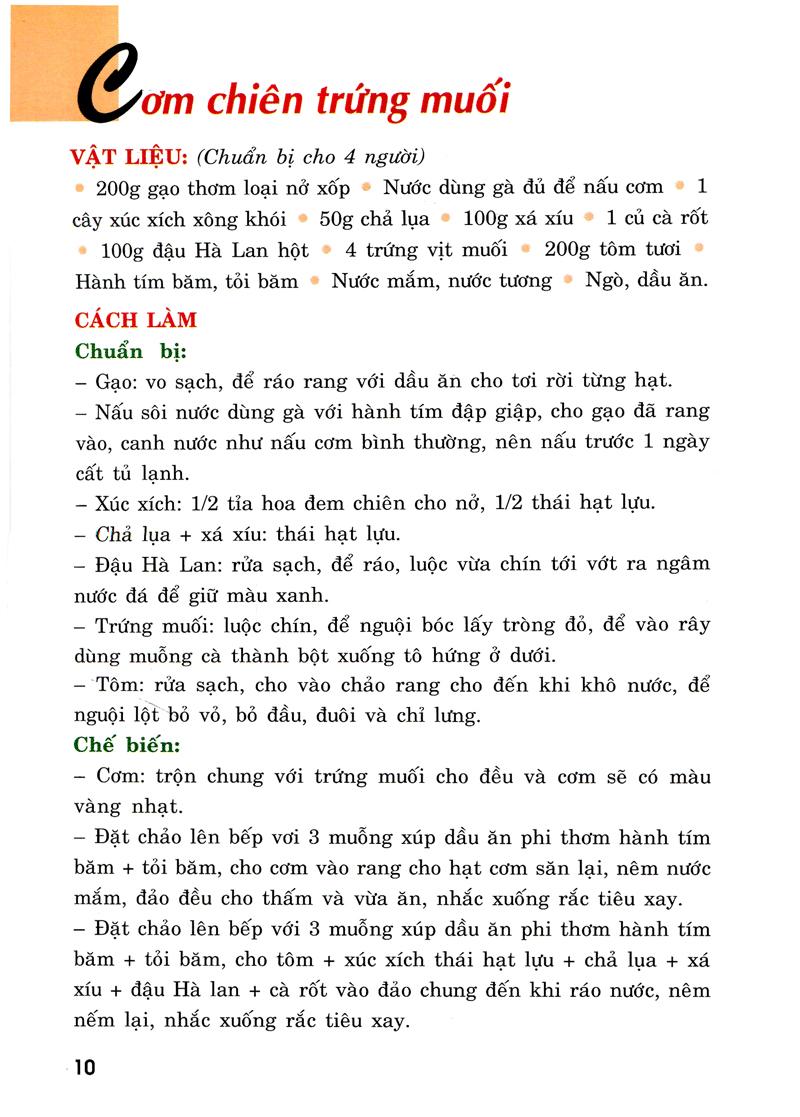 30 Món Cơm Lạ Và Ngon