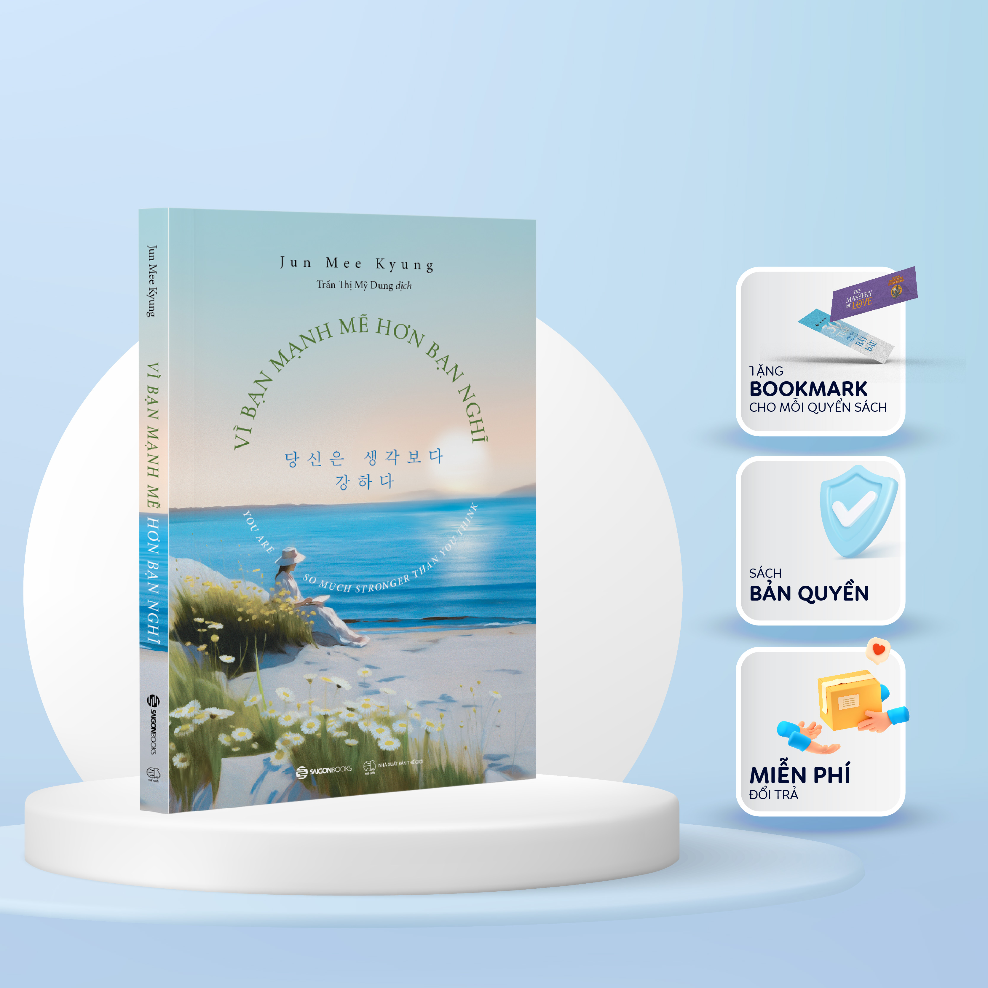 SÁCH - Vì bạn mạnh mẽ hơn bạn nghĩ, Thôi làm tổn thương mình (Bộ)