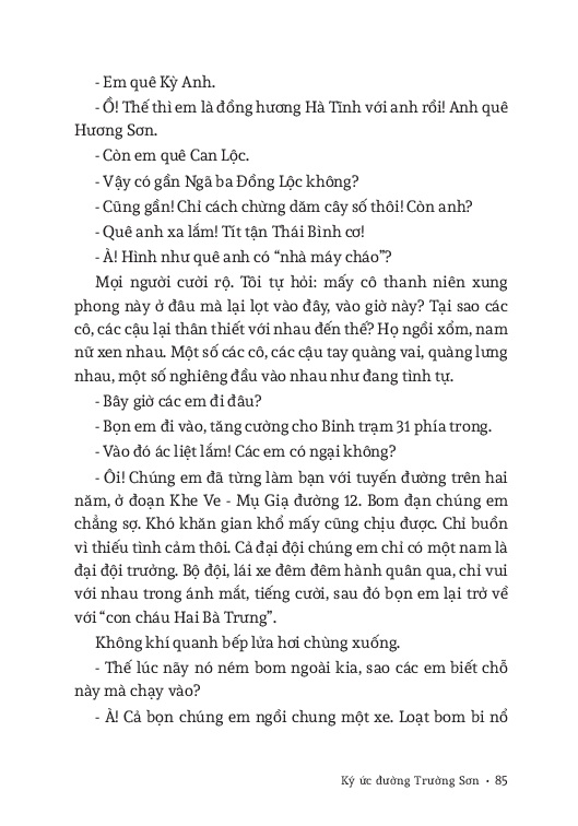 Ký Ức Đường Trường Sơn - TRE