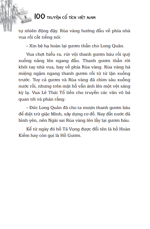 100 Truyện Cổ Tích Việt Nam (Tái Bản)