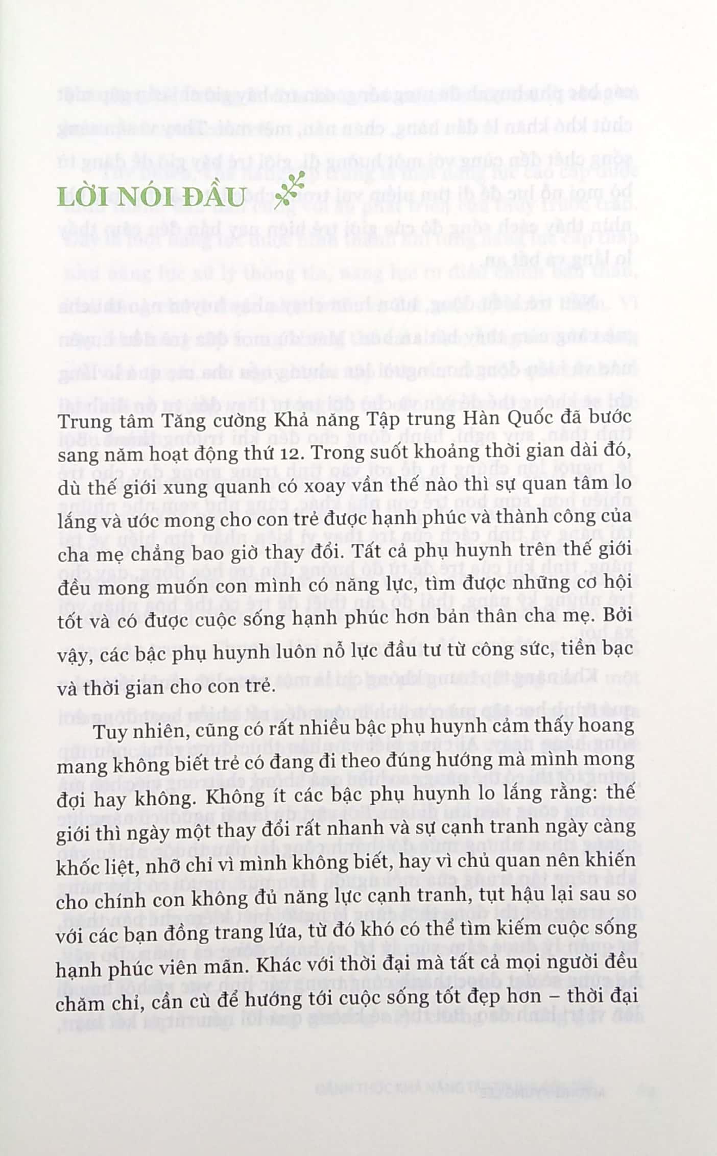 Đánh Thức Khả Năng Tập Trung Của Trẻ
