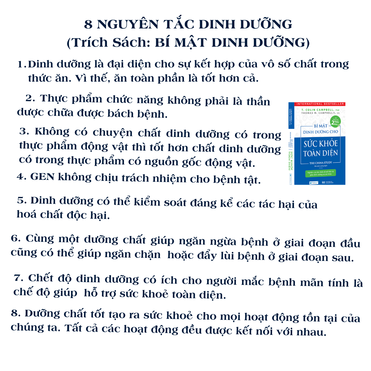 Toàn cảnh dinh dưỡng - Thức tỉnh và hành động (TB), tặng sách: Tro của hoa hồng