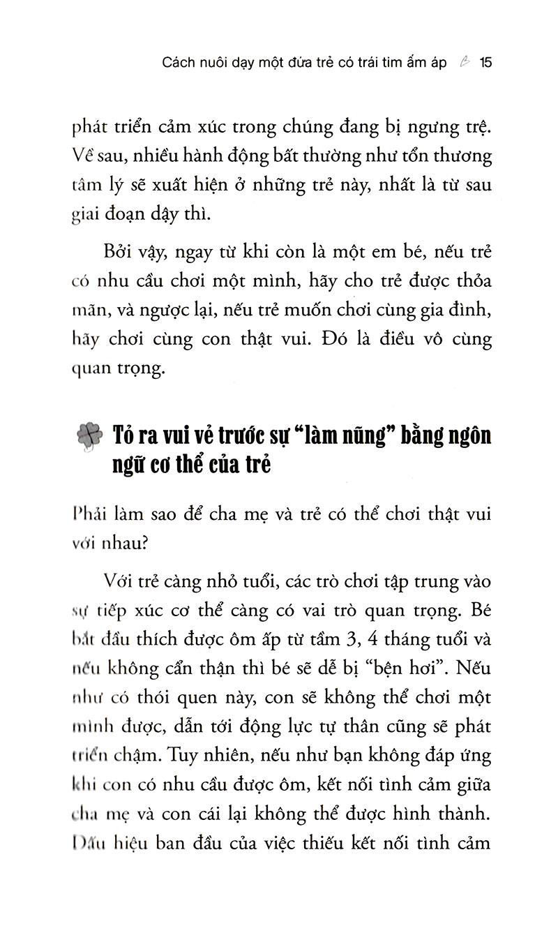 Cách Nuôi Dạy Một Đứa Trẻ Có Trái Tim Ấm Áp (Tái Bản)