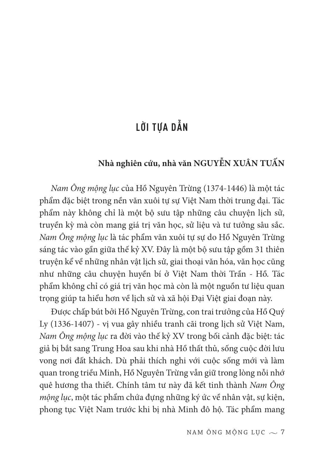 Sách - Cảo Thơm - Nam Ông Mộng Lục - Bìa Cứng