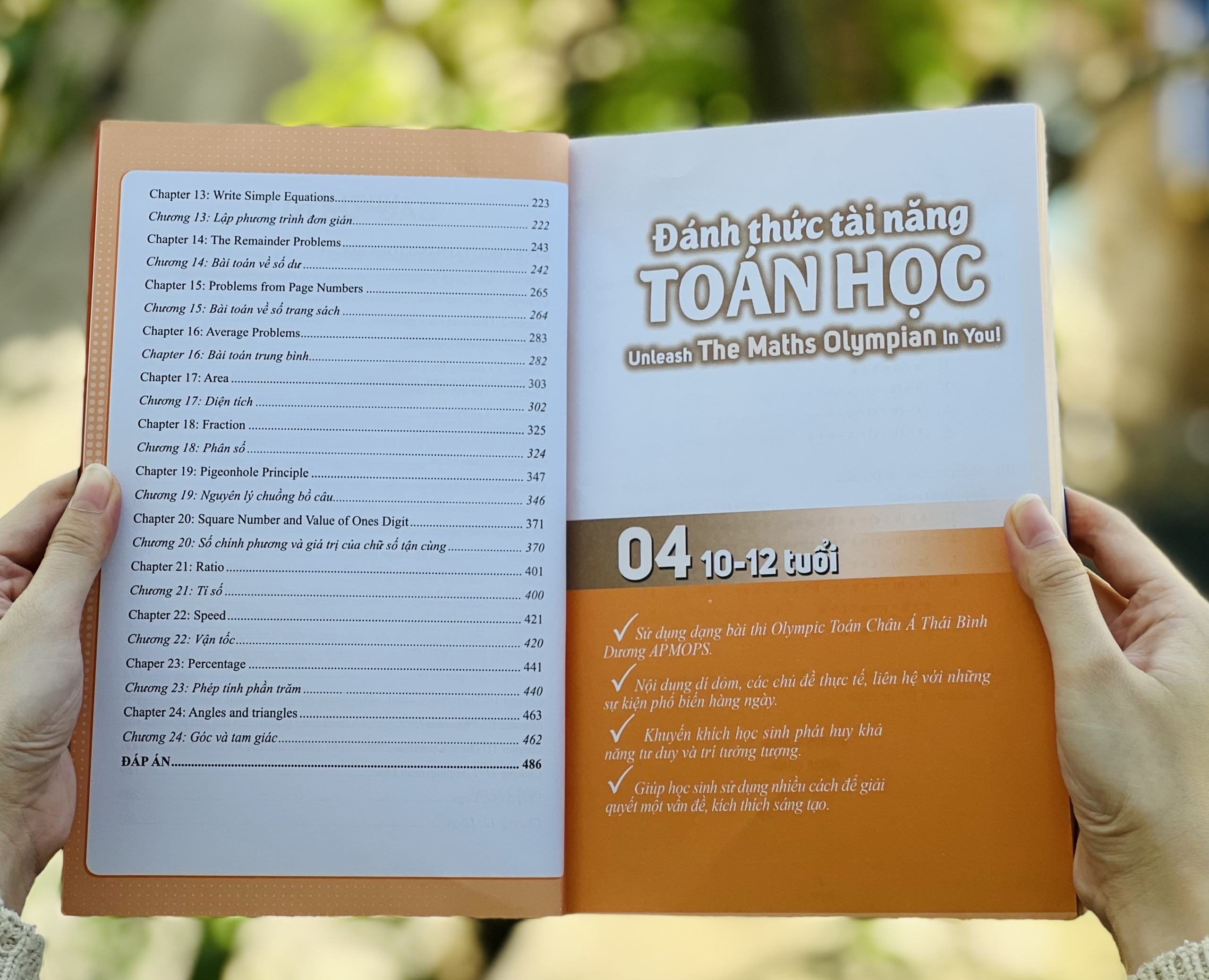 Sách Đánh Thức Tài Năng Toán Học 4, 5, 6 ( Combo 3 Cuốn ) - Tổng hợp kiến thức toán học lớp 4 đến lớp 7, Hiệu sách Genbooks