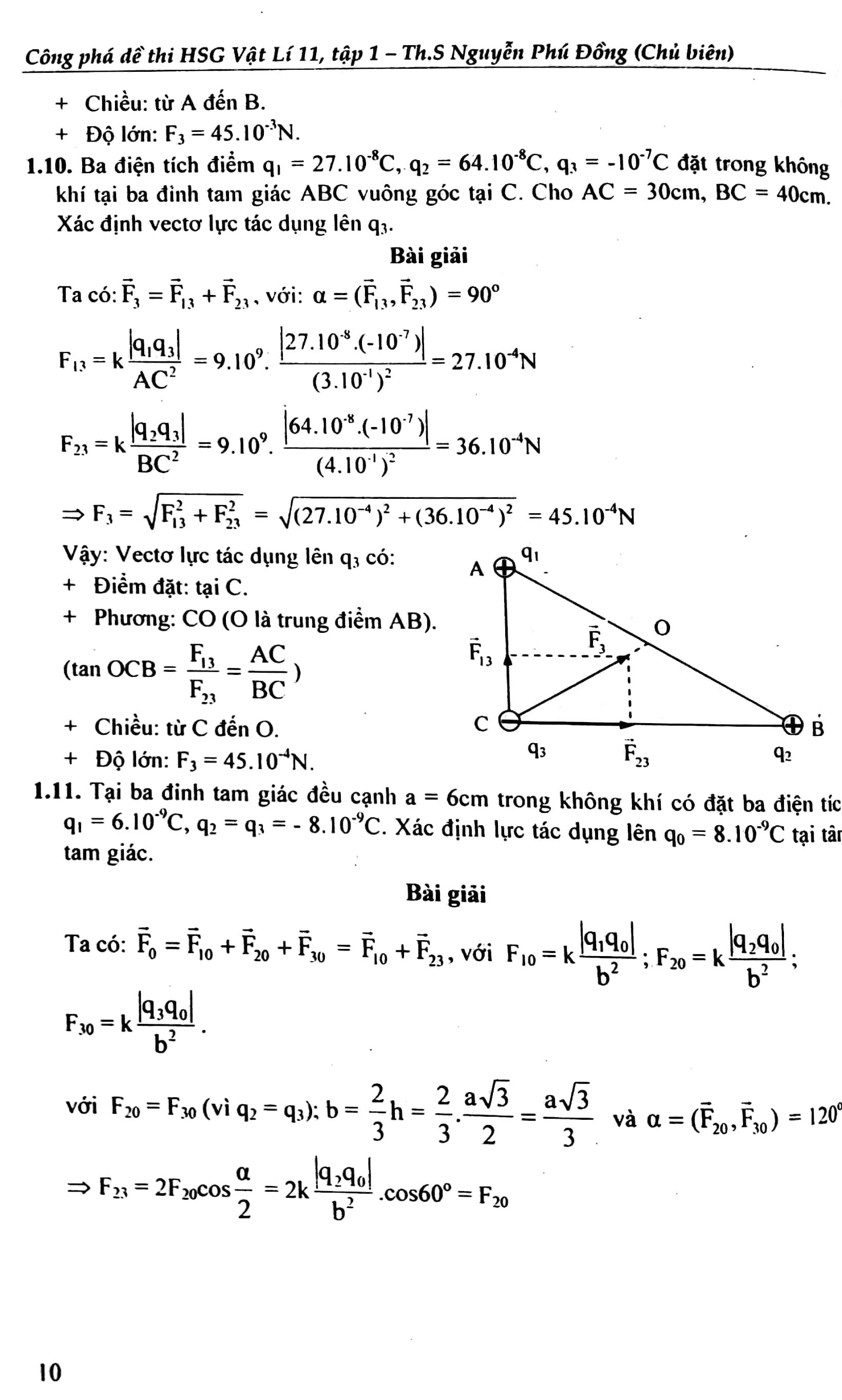 Công Phá Đề Thi Học Sinh Giỏi Vật Lí 11 (Tập 1)