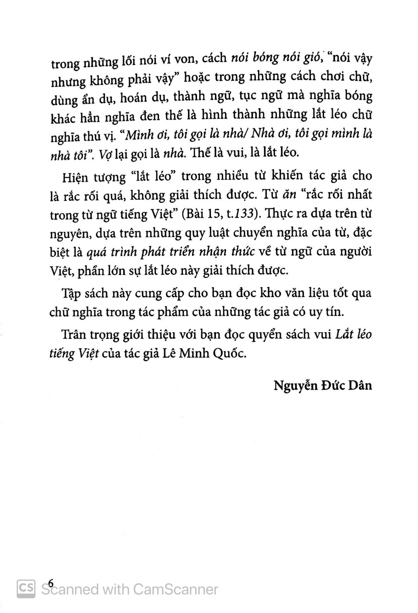 Lắt Léo Tiếng Việt