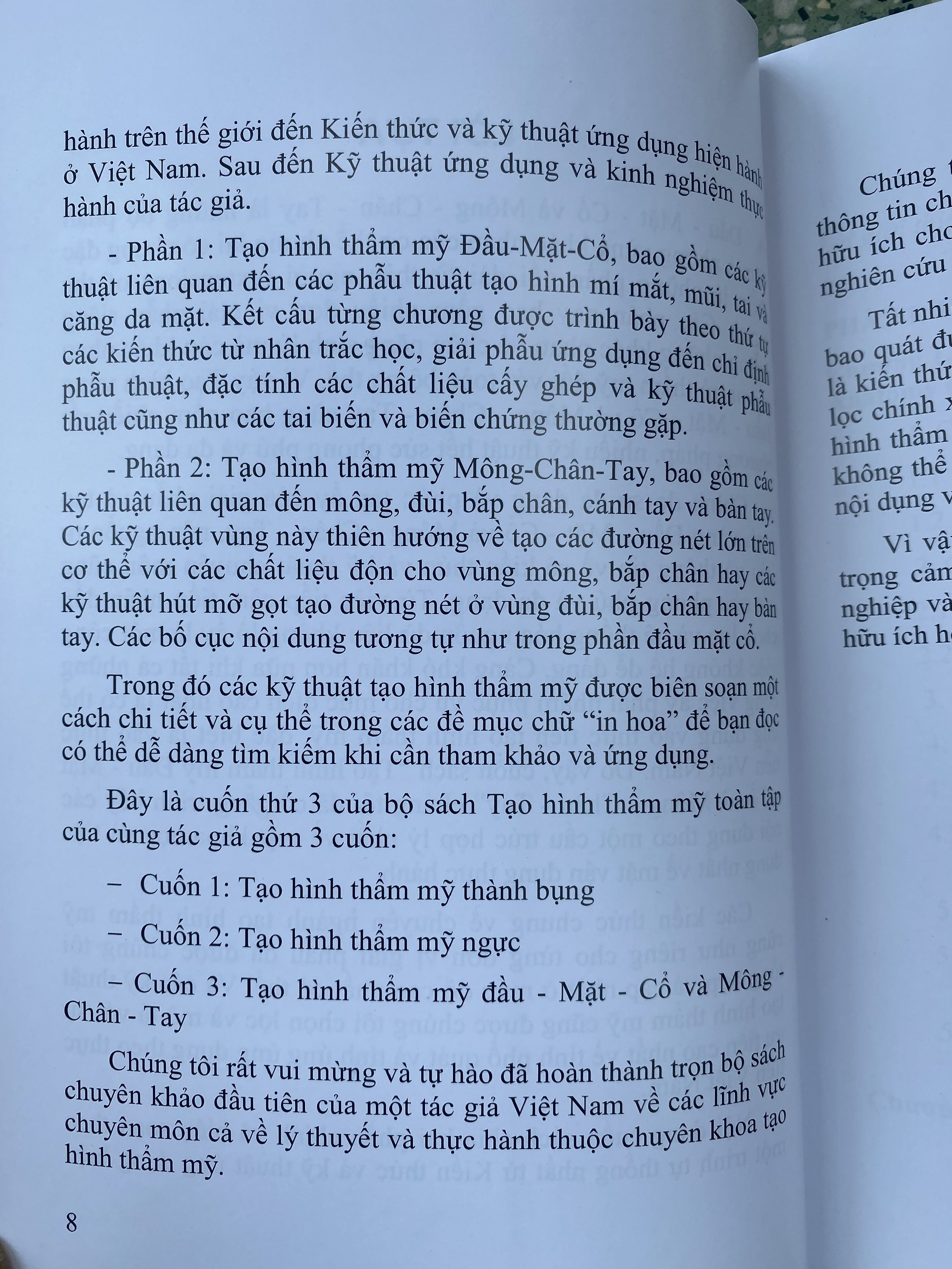 Sách - Tạo hình thẩm mỹ Đầu - Mặt - Cổ & Mông - Chân - Tay