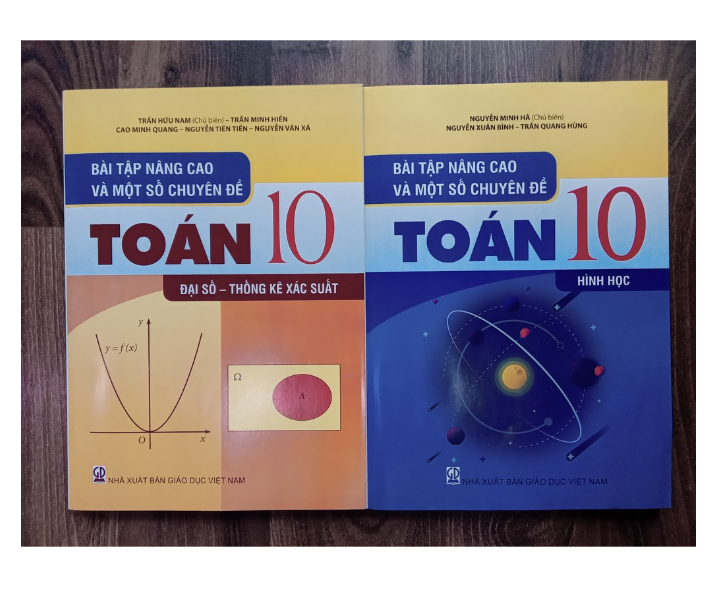 Sách - Combo Bài tập nâng cao và một số chuyên đề toán 10 ( Hình Học + Đại số - thông kê xắc suất )