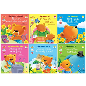 Combo - Bé học cách yêu thương - Yêu thương mọi người 6T