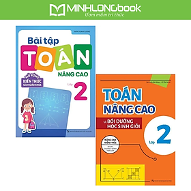 Sách: ComBo 2 Cuốn Toán Nâng Cao Lớp 2