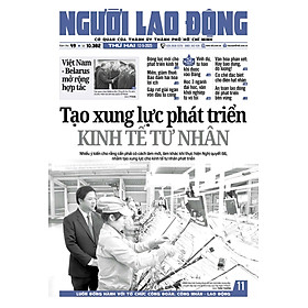 Nhật báo Người Lao Động từ ngày 12-05-2025 đến 18-05-2025