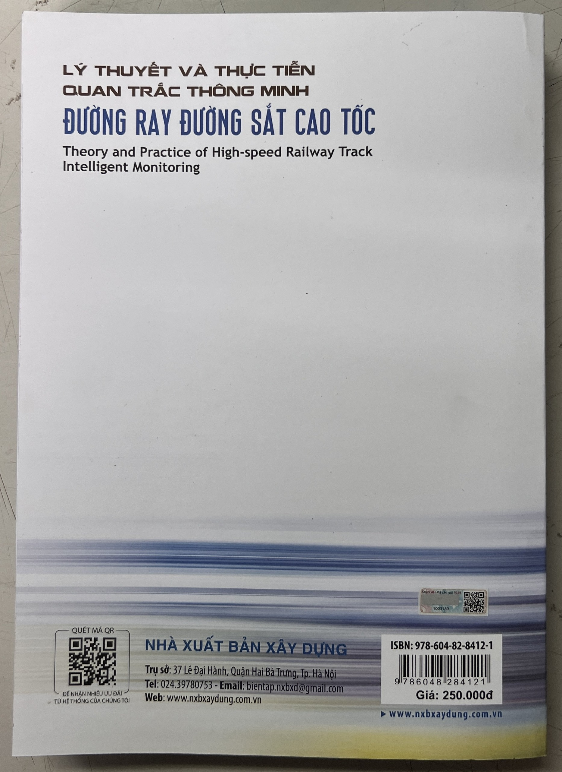 (Bộ 2 tập) LÝ THUYẾT VÀ THỰC TIỄN QUAN TRẮC THÔNG MINH ĐƯỜNG RAY ĐƯỜNG SẮT CAO TỐC