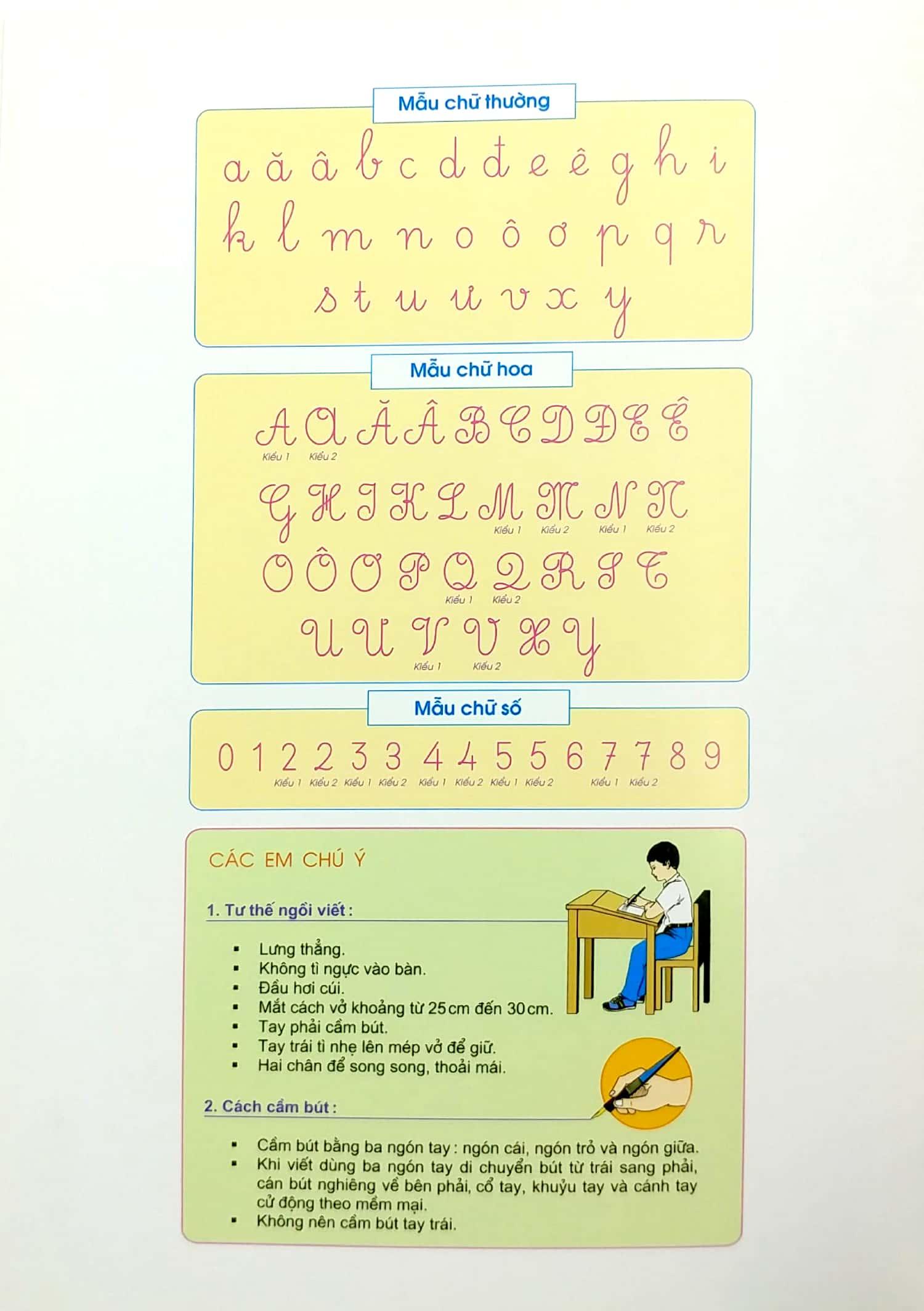 Vở Ô Li Có Mẫu Chữ 5 - Tập 2